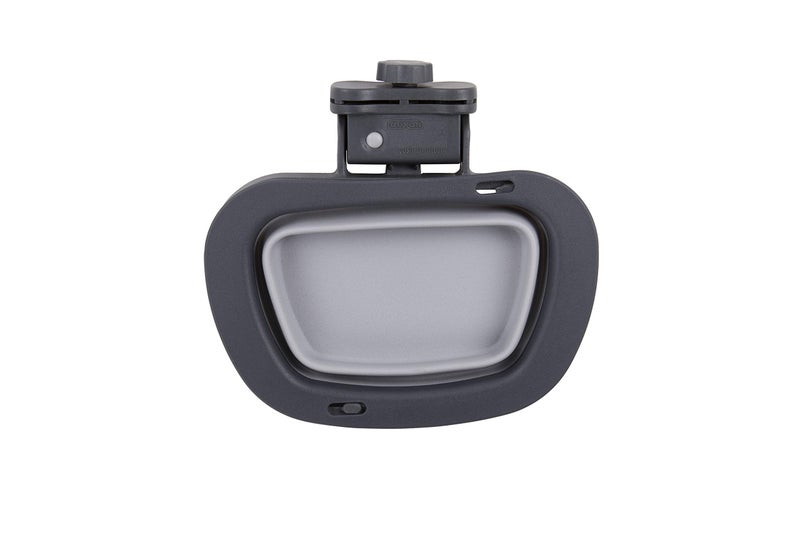 Dexas Popware for Pets Collapsible Kennel Bowl, PW275432429, Light Gray, Regtangular - Image 2